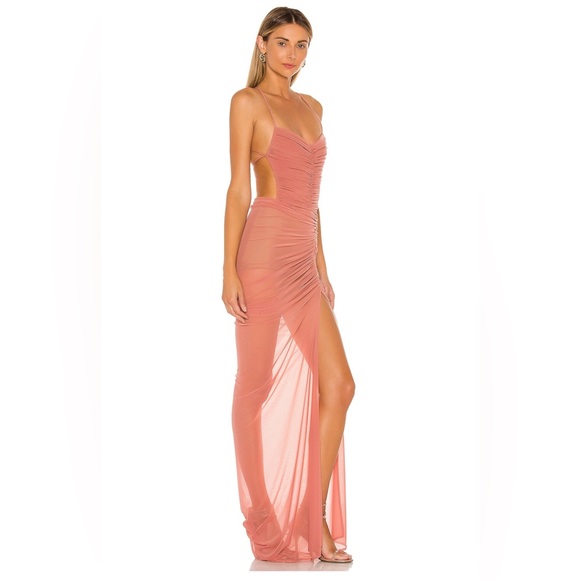 Michael Costello X Revolve Follie Gown Muave Size XL - Picture 2 of 6